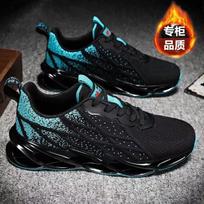 Blade men's shoes spring 2025 mesh fly-woven casual mesh shoes men's running sports sneakers men's breathable and comfortable 39