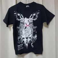 BUCK-TICK 100% Cotton T-shirt Mens Tees Top size S THE DAY IN QUESTION L white