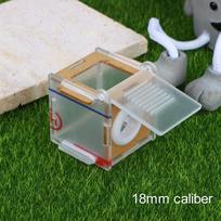 Square Ant Nest Acrylic Transparent Activity Area Ant Workshop Tube Connection Nest DIY Ants Farm House 15/18mm Caliber 7X7cm