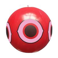40CM Bird Repellent Scare Eye Balloons Balloon Bird Repellent Keep Ducks Away From Swimming Pool Hanging Creative Bird Repellent raudona