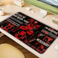 Mouse Pad Desk accessories Keyboard Mouse Pad office Pad Computer Laptop Pad Game Console Pad Anti slip Marvel Deadpool Cool 220x180x2mm