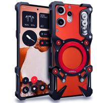 Aluminum Frameless Case For Nothing CMF Phone 2 Pro Phone 3a pro 2 2a Plus Rotating Bracket Shell Metal Rimless Shockproof Cover Nothing Phone (2a) juoda