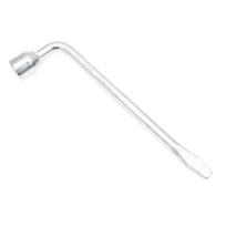 Automobilio atsarginio rato raktas 17/19/21/22/23/24mm L formos su lizdu galu Remontinis automobilio atsarginio rato ratlankių raktas Raktų rinkinys 24mm white