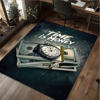 Money Rug - Home carpet Office Decorative Carpet For Living Room Bedroom Door Mat Floor Rug Computer Chair Area Rug 40x60cm( 15x23in )
