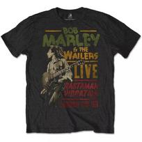 Bob Marley 1976 Rastaman Vibration Tour T Shirt A Rock Off Officially Licensed S