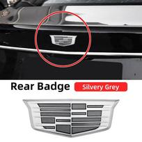 Car Rear Trunk Boot Front Head Grille Badge ABS 3D Logo For Cadillac CT4 CT5 CT6 XT4 XT5 XT6 ATS XTS Auto Emblem Accessories CT4