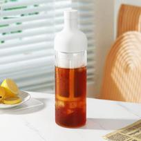 High Borosilicate Glass Cold Brew Coffee and Tea Maker with High-Density Filter, Portable and Sealed Design. 1000ml