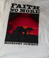 VIntage FAITH NO MORE Midnight Cowboy Shirt Unisex Concert S to 5XL SG512 Unisex T-Shirt S