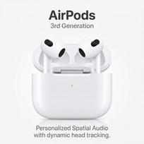 Wireless Bluetooth Earbuds AirPods 3rd Gen Style Spatial Audio In Ear Headphones Touch Control Fast Charging Stereo Earphones For IOS Android Phones balta