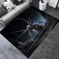 Helovino vorų kilimas 3D spausdintas baimės siaubo kilimėlis, gudrybė arba skanėstas, kilimas Svetainės miegamojo zonos kilimėliai Helovino dovanų namų dekoras 40cm x 60cm