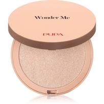 PUPA Milano Wonder Me Glow profesionalų lygio švytėjimo suteikianti presuota pudra atspalvis 102 - Pure Gold 7.5 g