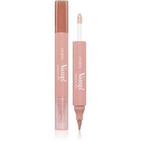 PUPA Milano Vamp! Lip Marker Duo lūpų išvaizdą gerinanti priemonė , suteikiantis blizgesio atspalvis 001 Watery Nude 1.4 ml