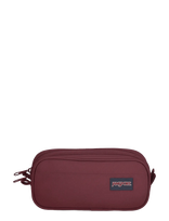 JanSport - Large Accessory Pouch - Kosmetinė - Burgundiška splava