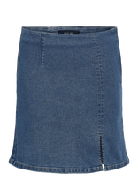 NOISY MAY - Nmdebby Nm Slim Skirt Vi518Mb Noos - Džinsinis sijonas - Mėlyna