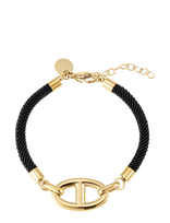 By Jolima - Celine Cord Bracelet - Apyrankė - Juoda