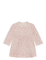 Fixoni - Body Dress Ls - Suknelė kūdikiui ilgomis rankovėmis - Violetinė