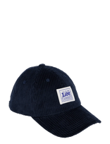 Lee Jeans - Cord Workwear Cap - Kepurė - Tamsiai mėlyna