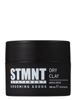 STMNT Grooming Goods - Stmnt Dry Clay - Plaukų stilizavimo vaškas - Juoda
