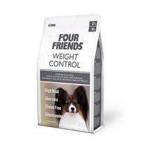 Four Friends Weight Control begrūdis sausas maistas šunims su antsvoriu su vištiena ir kalakutiena, 3 kg