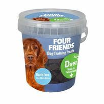 Four Friends Training Treats Deer dresūros skanėstas šunims su elniena, be grūdų, 400 g