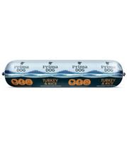 PrimaDog Turkey & Rice bekviečių kalakutienos ir ryžių dešra šunims, 800 g