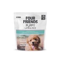 Four Friends Puppy Lamb & Rice begrūdė sausas ėdalas šuniukams su ėriena, 1 kg