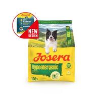 Josera Hypoallergenic be grūdų maistas suaugusiems šunims su vabzdžių baltymais, 900 g