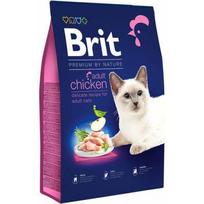 Brit Premium Cat Adult Chicken sausas maistas suaugusiems katėms su vištiena ir vištienos kepenėlėmis, 1.5 kg