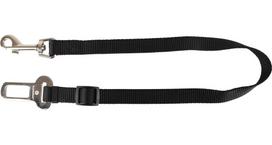 Flamingo KURA Black automobilio saugos diržo adapteris šunims, reguliuojamas, 45-70 mm