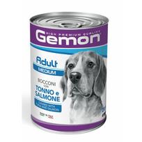 Gemon Dog Chunkies Adult Medium With Tuna&Salmon konservai suaugusiems vidutinių veislių šunims su tunu ir lašiša, 0,415 kg