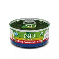 Farmina N&D Cat Prime Chicken Pomegranate Kitten konservai kačiukams, 70 g