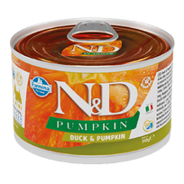 Farmina N&D Pumpkin Duck bekiautis konservas šunims su antiena ir moliūgu, 285 g