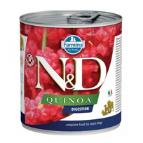 Farmina N&D Quinoa Digestion Lamb drėgnas maistas suaugusiems šunims virškinimo palaikymui, 285 g