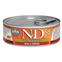 Farmina N&D Grain Free Cat Quail & Pumpkin drėgnas maistas katėms, 70 g