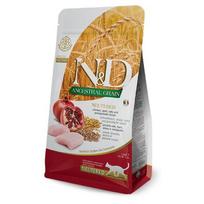 Farmina N&D Cat Low Grain Neutered mažai grūdų turintis sausasis maistas sterilizuotoms katėms su vištiena ir granatais, 5 kg