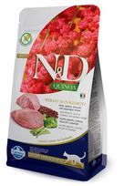 Farmina N&D Quinoa Weight Management Lamb Broccoli be grūdų sausas maistas katėms svorio kontrolei, 300 g