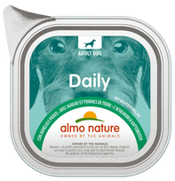 Almo Nature Daily Dog Aviena su bulvėmis drėgnas šunų maistas, 100 g