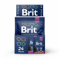Brit Premium Cat Pouch Chicken & Turkey konservai katėms su vištiena ir kalakutiena padaže, 24 vnt.