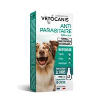 Vetocanis natūralūs vabzdžių repelentai lašiukai šunims, kurių svoris 10-20 kg, 2x3 ml