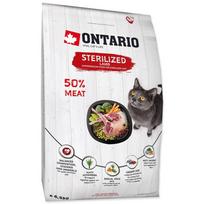 Ontario Cat Sterilised Lamb sausas maistas katėms sterilizuotoms su ėriena, 6.5 kg