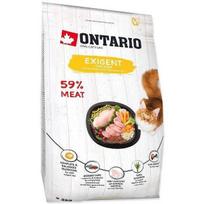 Ontario Cat Exigent sausas maistas suaugusioms išrankioms katėms su vištiena ir mažu grūdų kiekiu, 2 kg