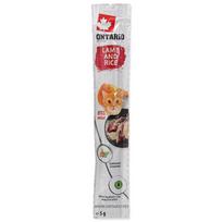 Ontario Stick For Cat Lamb And Rice minkštas mėsos gardumynas katėms ir kačiukams, 5 g