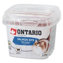 Ontario Salmon Bits skanėstai suaugusiems katėms su lašiša, 75 g