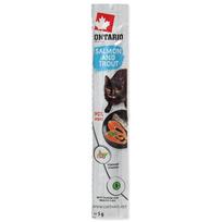 Ontario Stick For Cat Salmon And Trout minkštas gardumynas katėms su lašiša ir upėtakiu, 5 g