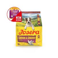 Josera Mini Salmon & Chicken sausas maistas mažiems suaugusiems šunims su vištiena ir lašiša, 900 g