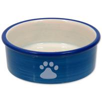 Magic Cat Ceramic Bowl With Paws Blue keraminis dubenėlis katėms su letenėlių raštu, mėlynas, 12.5x5 cm