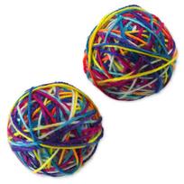 Magic Cat Yarn Balls žaislas katėms, verpalų kamuoliukai, 6,3 cm, 2 vnt.