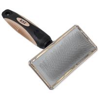 KAY Wire Brush M gyvūnų šepetys su plonais metaliniais šeriais ir plastikine rankena, vidutinis