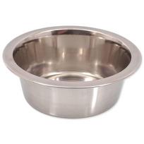 Dog Fantasy Stainless Steel Bowl nerūdijančio plieno dubuo katėms ir mažiems šunims, 0,8 l, 16 cm