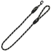 Dog Fantasy Leash Provaz L Black virvinis pavadėlis dideliems šunims, 1,3x120 cm